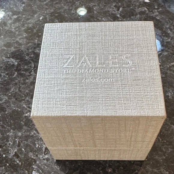 Zales Silver Men's Band - Picture 2 of 4